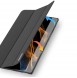 Dux Ducis Domo vikbart skal till surfplatta med Smart Sleep-funktion Samsung Galaxy Tab S8/S9 Ultra-stativ svart