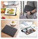 Dux Ducis Domo vikbart skal till surfplatta med Smart Sleep-funktion Samsung Galaxy Tab S8/S9 Ultra-stativ svart