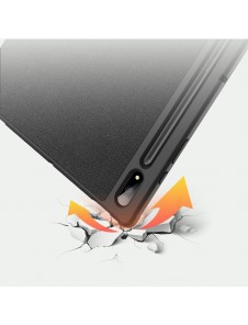 Dux Ducis Domo vikbart skal till surfplatta med Smart Sleep-funktion Samsung Galaxy Tab S8/S9 Ultra-stativ svart