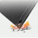Dux Ducis Domo vikbart skal till surfplatta med Smart Sleep-funktion Samsung Galaxy Tab S8/S9 Ultra-stativ svart