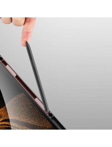 Dux Ducis Domo vikbart skal till surfplatta med Smart Sleep-funktion Samsung Galaxy Tab S8/S9 Ultra-stativ svart