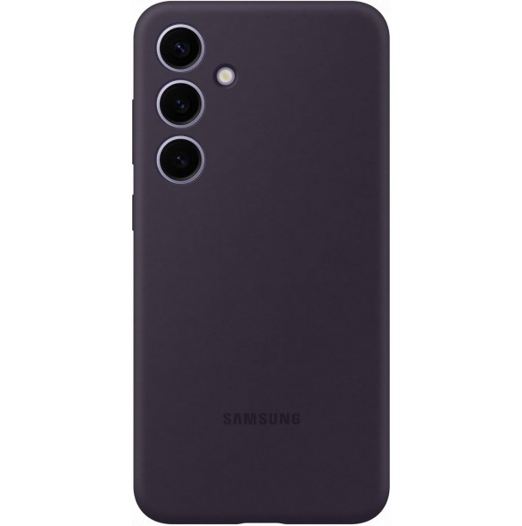 EF-PS926TEE Samsung Silikonskal till Galaxy S24+ Mörkviolett