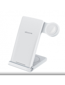 Nillkin PowerTrio 3in1 trådlös laddare för Apple Watch White (MFI)
