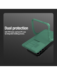 Nillkin CamShield PRO Magnetic Hard Case för Samsung Galaxy S24+ Svart