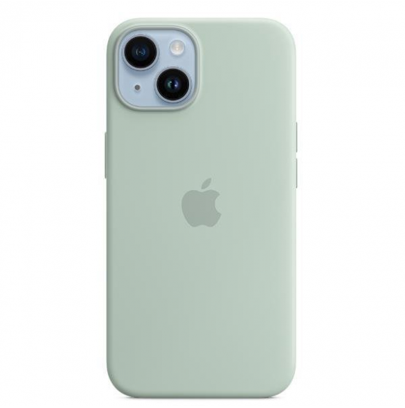 MPNY3ZM/A Apple Silikon Magsafe Skal för iPhone 14 Plus Suckulent