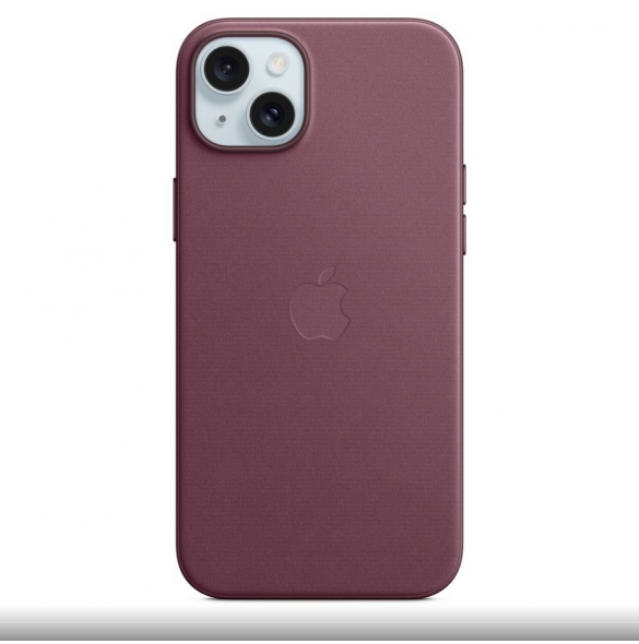 MT4A3ZM/A Apple FineWoven-fodral med MagSafe för iPhone 15 Plus Mulberry