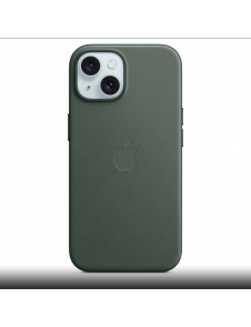 MT3J3ZM/A Apple FineWoven-fodral med MagSafe för iPhone 15 Evergreen