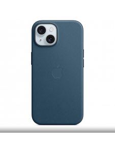 MT3G3ZM/A Apple FineWoven Fodral med MagSafe för iPhone 15 Pacific Blue
