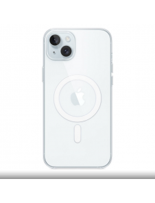 MT213ZM/A Apple Clear MagSafe skal för iPhone 15 PlusTransparent