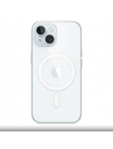 MT203ZM/A Apple Clear MagSafe skal för iPhone 15 Transparent