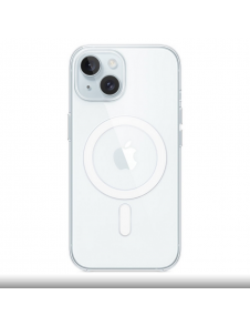 MT203ZM/A Apple Clear MagSafe skal för iPhone 15 Transparent