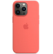 MM253FE/A Apple Silikon Magsafe Skal till iPhone 13 Rosa Pomelo