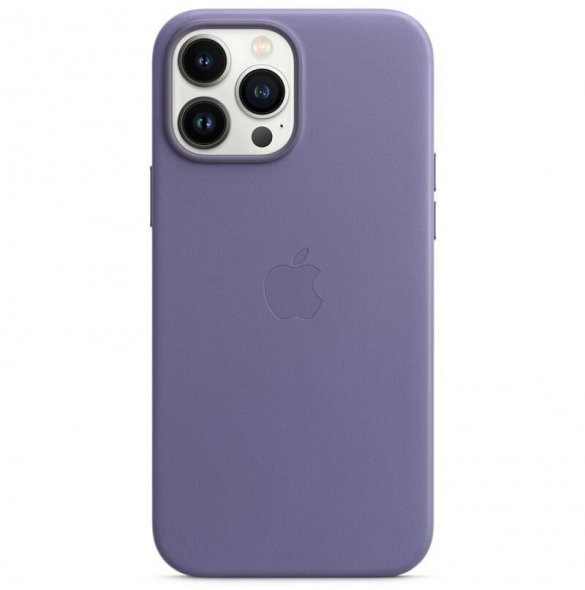 MM1P3ZM/A Apple Leather Magsafe Skal för iPhone 13 Pro Max Wisteria