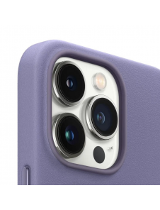 MM1P3ZM/A Apple Leather Magsafe Skal för iPhone 13 Pro Max Wisteria