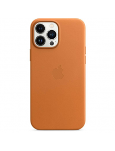 MM1L3ZM/A Apple Leather Magsafe Skal för iPhone 13 Pro Max Guldbrun