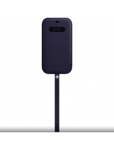 MK0D3FE/A Apple Leather Sleeve MagSafe  Skal för iPhone 12 Pro Max Deep Violet