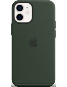 MHKR3ZM/A Apple Silikon Magsafe Skal till iPhone 12 Mini Cypress Green