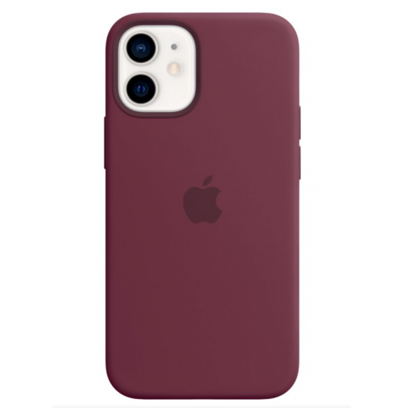 MHKQ3ZM/A Apple Silikon Magsafe Skal till iPhone 12 Mini Plum
