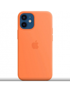 MHKN3ZM/A Apple Silikon Magsafe Skal till iPhone 12 Mini Kumquat
