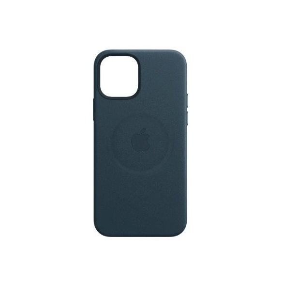 MHKK3FE/A Apple Leather Magsafe Skal för iPhone 12 Pro Max Baltic Blue