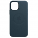 MHKK3FE/A Apple Leather Magsafe Skal för iPhone 12 Pro Max Baltic Blue