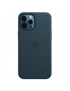 MHKK3FE/A Apple Leather Magsafe Skal för iPhone 12 Pro Max Baltic Blue