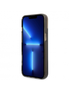 Karl Lagerfeld Translucent Liquid Glitter Fodral till iPhone 14 Plus Svart