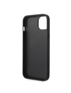Karl Lagerfeld Saffiano Monogram Fodral för iPhone 14 Plus Svart