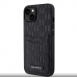 Karl Lagerfeld Saffiano Monogram Card Slot Case för iPhone 14 Svart