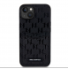 Karl Lagerfeld Saffiano Monogram Card Slot Case för iPhone 14 Svart