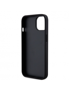 Karl Lagerfeld Saffiano Monogram Card Slot Case för iPhone 14 Svart