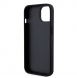 Karl Lagerfeld Saffiano Monogram Card Slot Case för iPhone 14 Svart