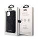 Karl Lagerfeld Saffiano Monogram Card Slot Case för iPhone 14 Svart