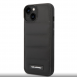 Karl Lagerfeld Quilted Puffy Metal Logo Fodral för iPhone 14 Plus Svart