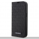 Karl Lagerfeld PU Saffiano Monogram Bokfodral för iPhone 14 Pro Max Svart
