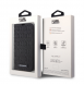 Karl Lagerfeld PU Saffiano Monogram Bokfodral för iPhone 14 Pro Max Svart