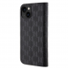 Karl Lagerfeld PU Saffiano Monogram Bokfodral för iPhone 14 Svart