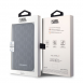 Karl Lagerfeld PU Saffiano Monogram Bokfodral för iPhone 14 Svart