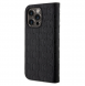 Karl Lagerfeld PU Saffiano Monogram Bokfodral för iPhone 13 Pro Max Svart