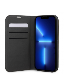 Karl Lagerfeld PU Saffiano Monogram Bokfodral för iPhone 13 Pro Max Svart
