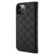 Karl Lagerfeld PU Saffiano Monogram Bokfodral för iPhone 12/12 Pro Svart