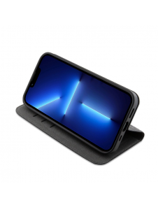 Karl Lagerfeld PU Saffiano Monogram Bokfodral för iPhone 12/12 Pro Svart