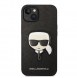 Karl Lagerfeld PU Saffiano Karl Head Fodral till iPhone 14 Plus Svart