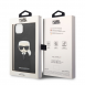 Karl Lagerfeld PU Saffiano Karl Head Fodral till iPhone 14 Plus Svart