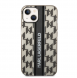 Karl Lagerfeld Monogram Vertical Stripe Fodral för iPhone 14 Plus Svart