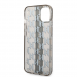 Karl Lagerfeld Monogram Vertical Stripe Fodral för iPhone 14 Plus Svart