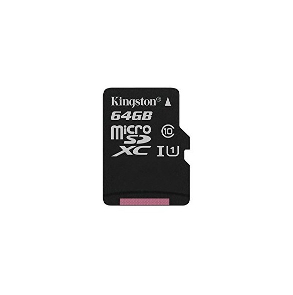 Kingston 64 GB UHS Class 1/Class10 Micro SDXC UHS-I Flash Minneskort