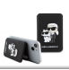 Karl Lagerfeld MagSafe Cardslot Stand Karl och Choupette Svart