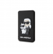 Karl Lagerfeld MagSafe Cardslot Stand Karl och Choupette Svart