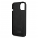 Karl Lagerfeld Flytande Silikon Karl Head-fodral till iPhone 14 Plus Svart